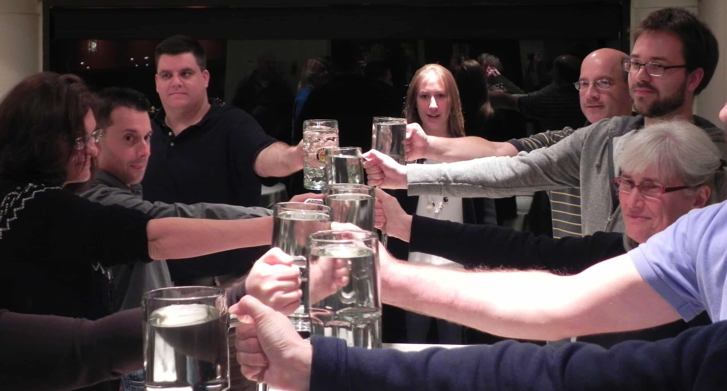 Beer tasting True North Team Building