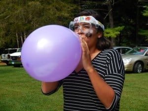 team building Summer Camp Relay balloon